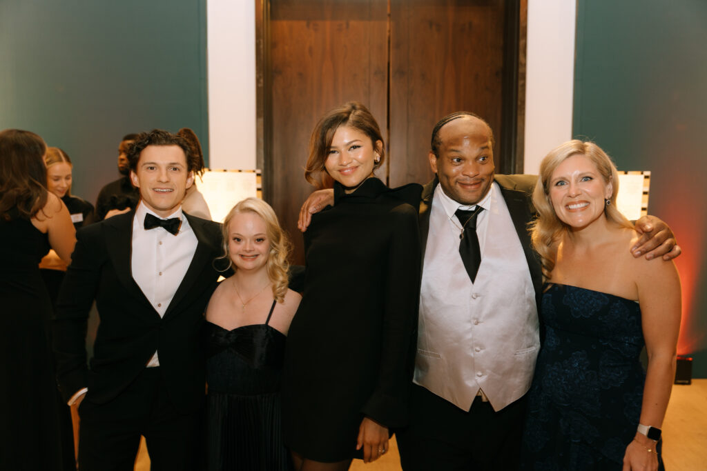Brothers trust gala image with Tom Holland and Zendaya